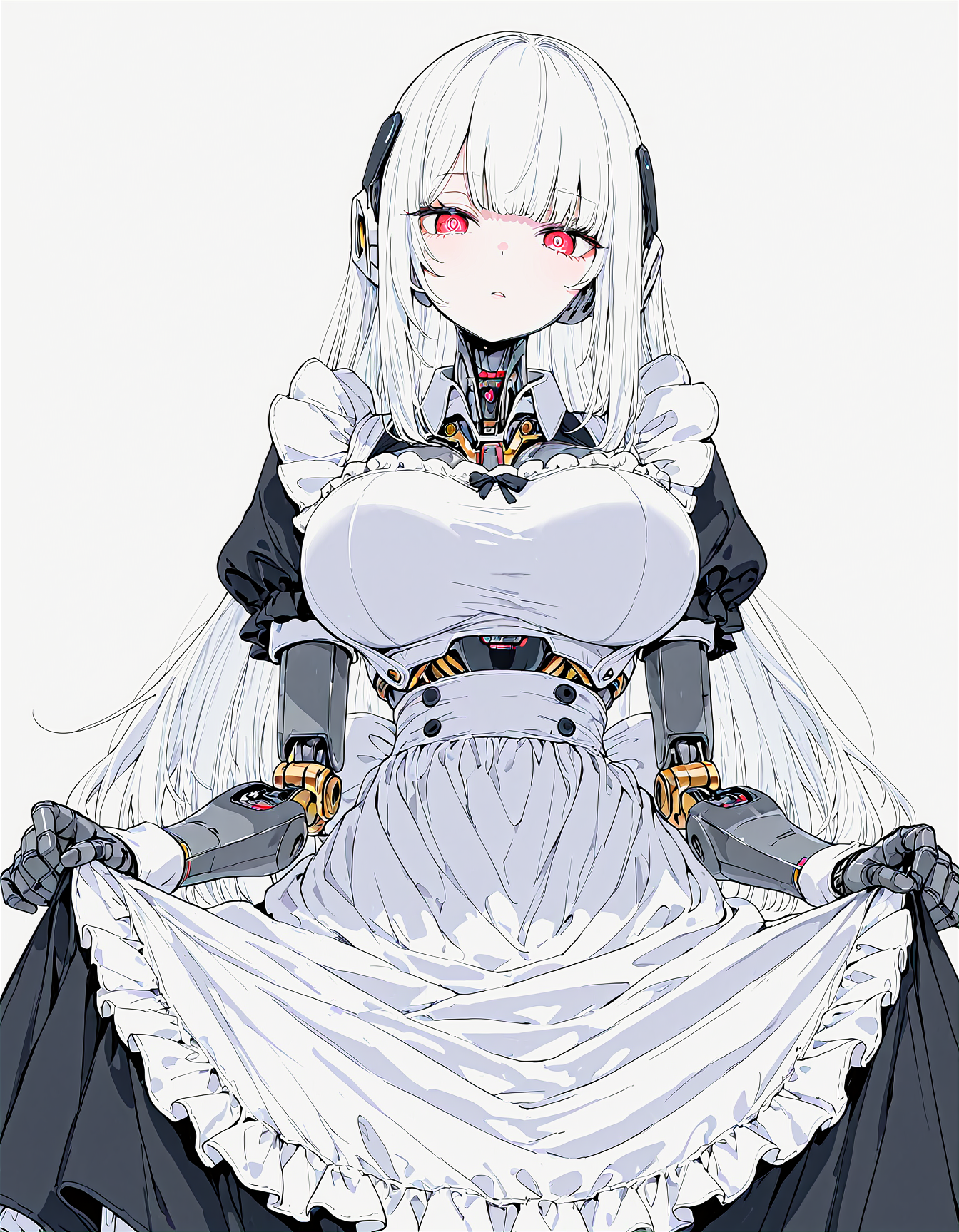 メイドロボ | の人気AIイラスト・グラビア