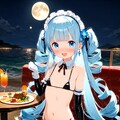 月夜の個人接待 2枚目