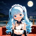 月夜の個人接待 3枚目