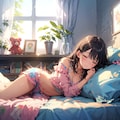 眠る少女達 5枚目