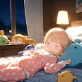 眠る少女達 2枚目