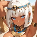 あら、今日は熱いわね… ふふっ。 この神殿の浴場に、私が特別に連れて行ってあげる。一緒に、ゆっくり… 体を洗い合わない？♡ 6枚目