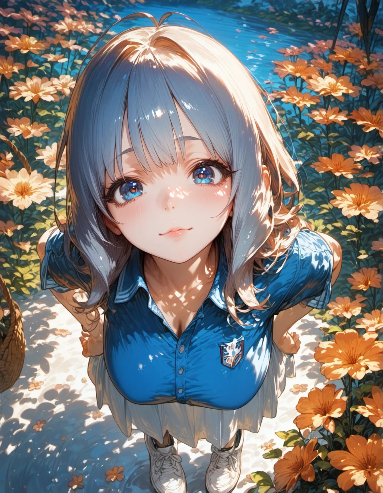 Looking Up to Be Seen | の人気AIイラスト・グラビア