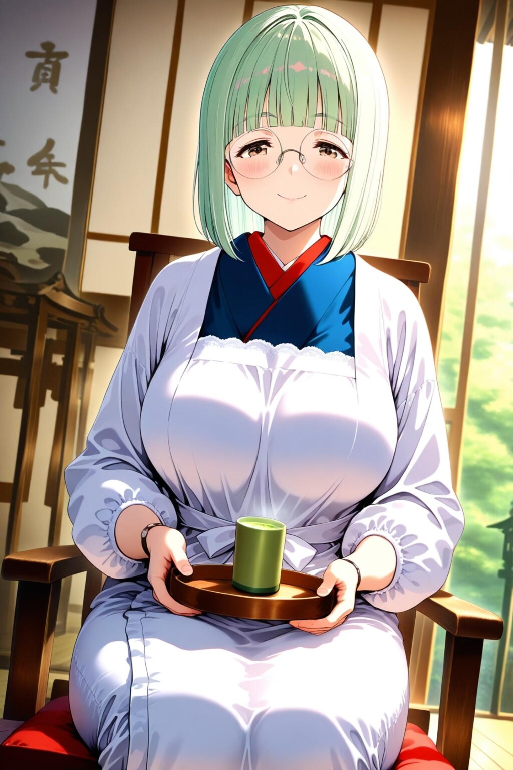 小説『朝の緑茶でホッとする』【ニャンノ世界】