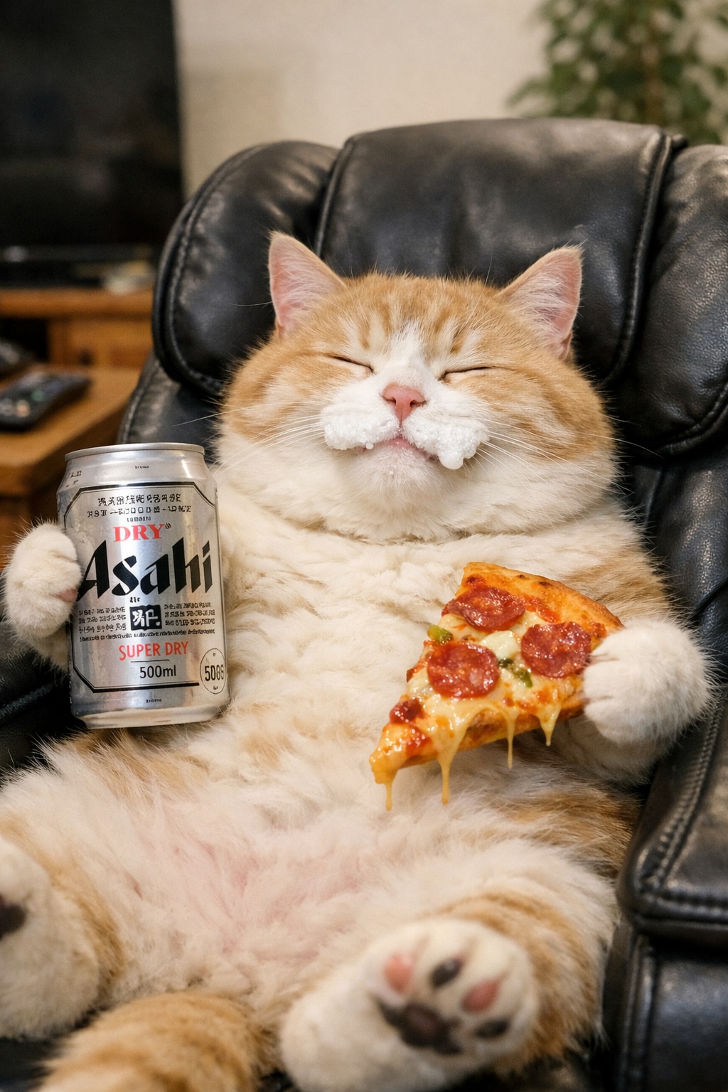 【猫ちゃ】飼い主が外出して…5分後 | の人気AIイラスト・グラビア