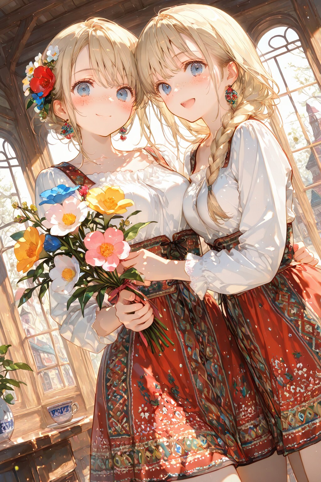 花売り