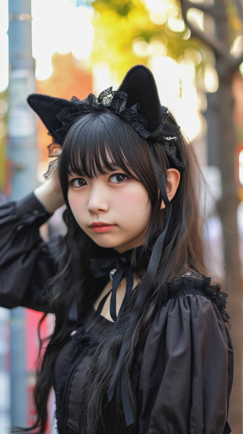 猫耳女子