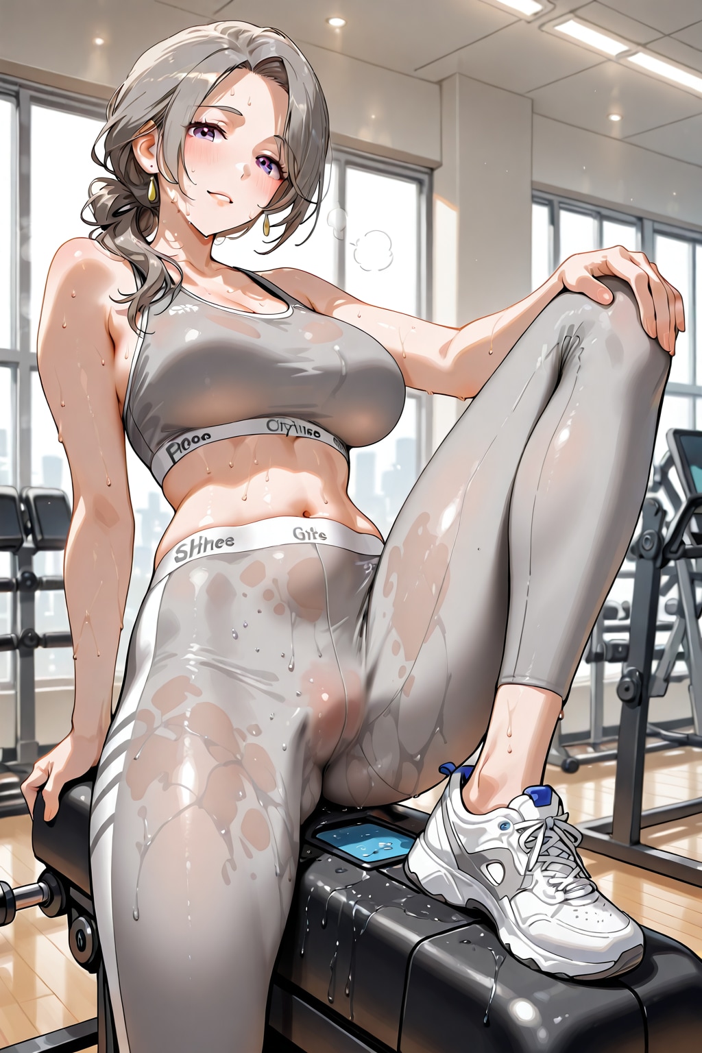人妻お姉さん　ジム3