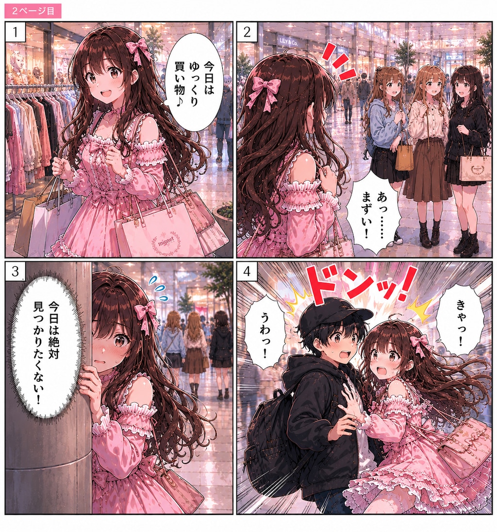 交換・変身【ショッピングモール編】