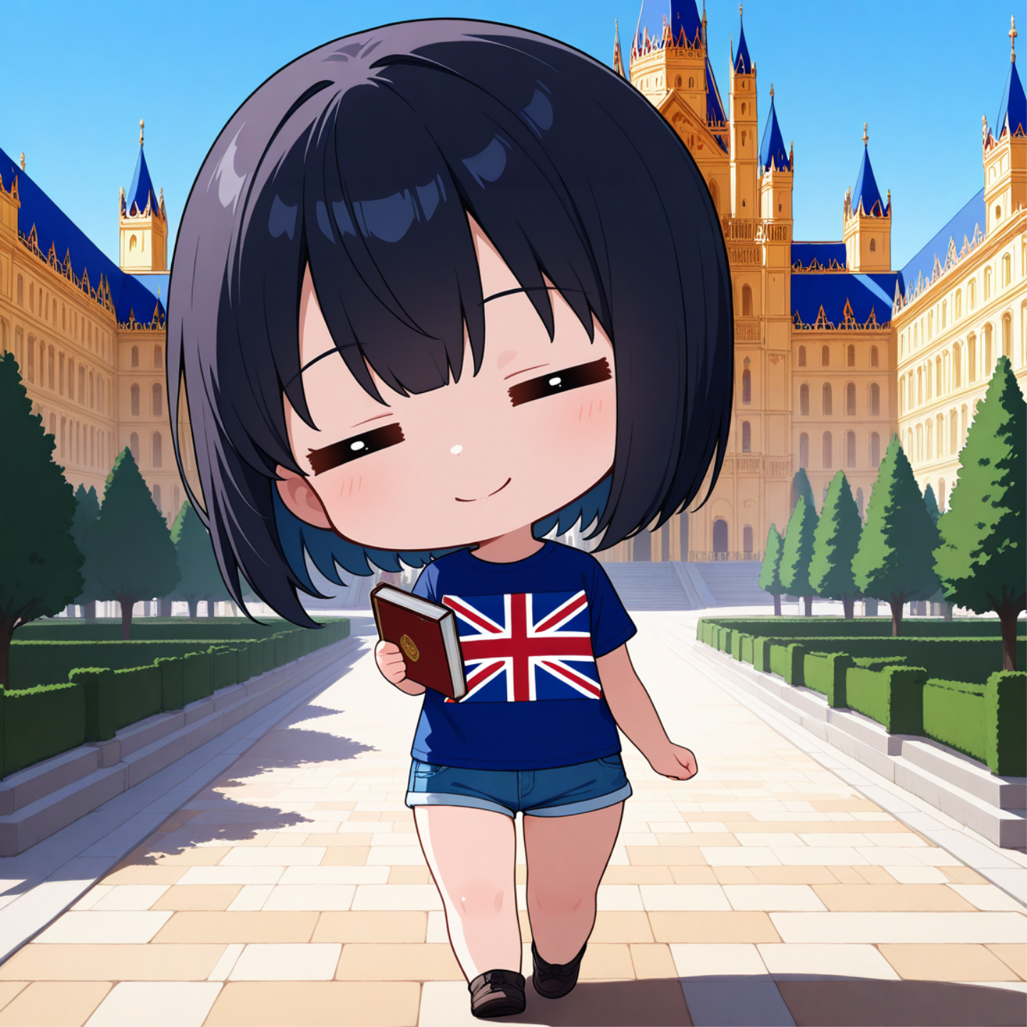 気を取り直して観光中 | の人気AIイラスト・グラビア