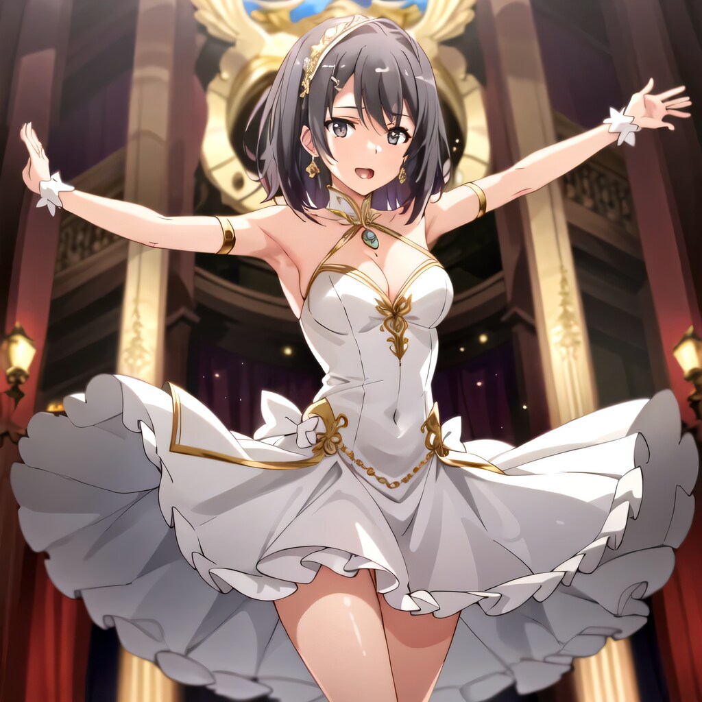 黒髪ボブで演劇の少女２