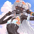 黒肌水着ガール 5枚目