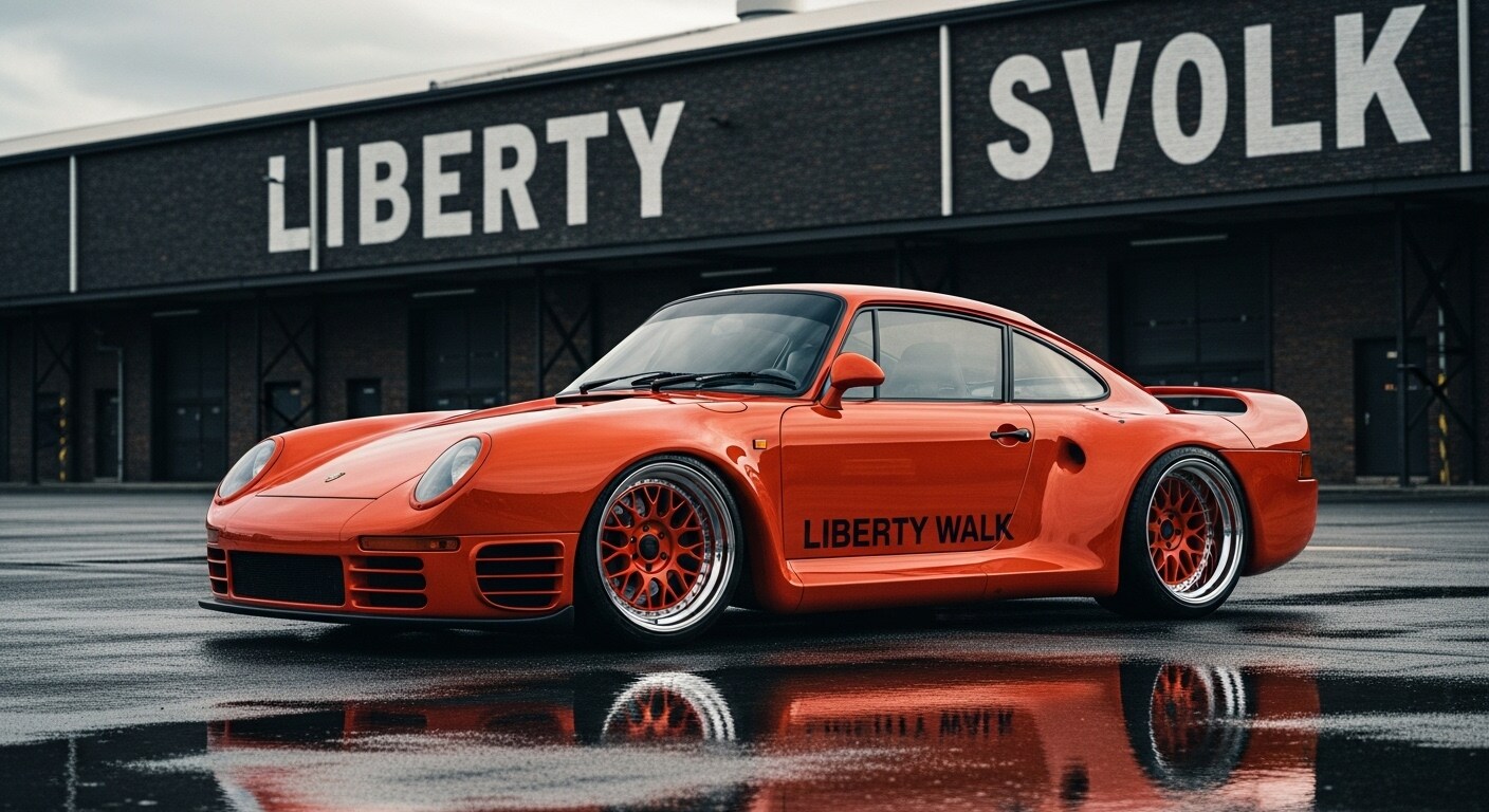 リバティーウォークポルシェ959 | の人気AIイラスト・グラビア