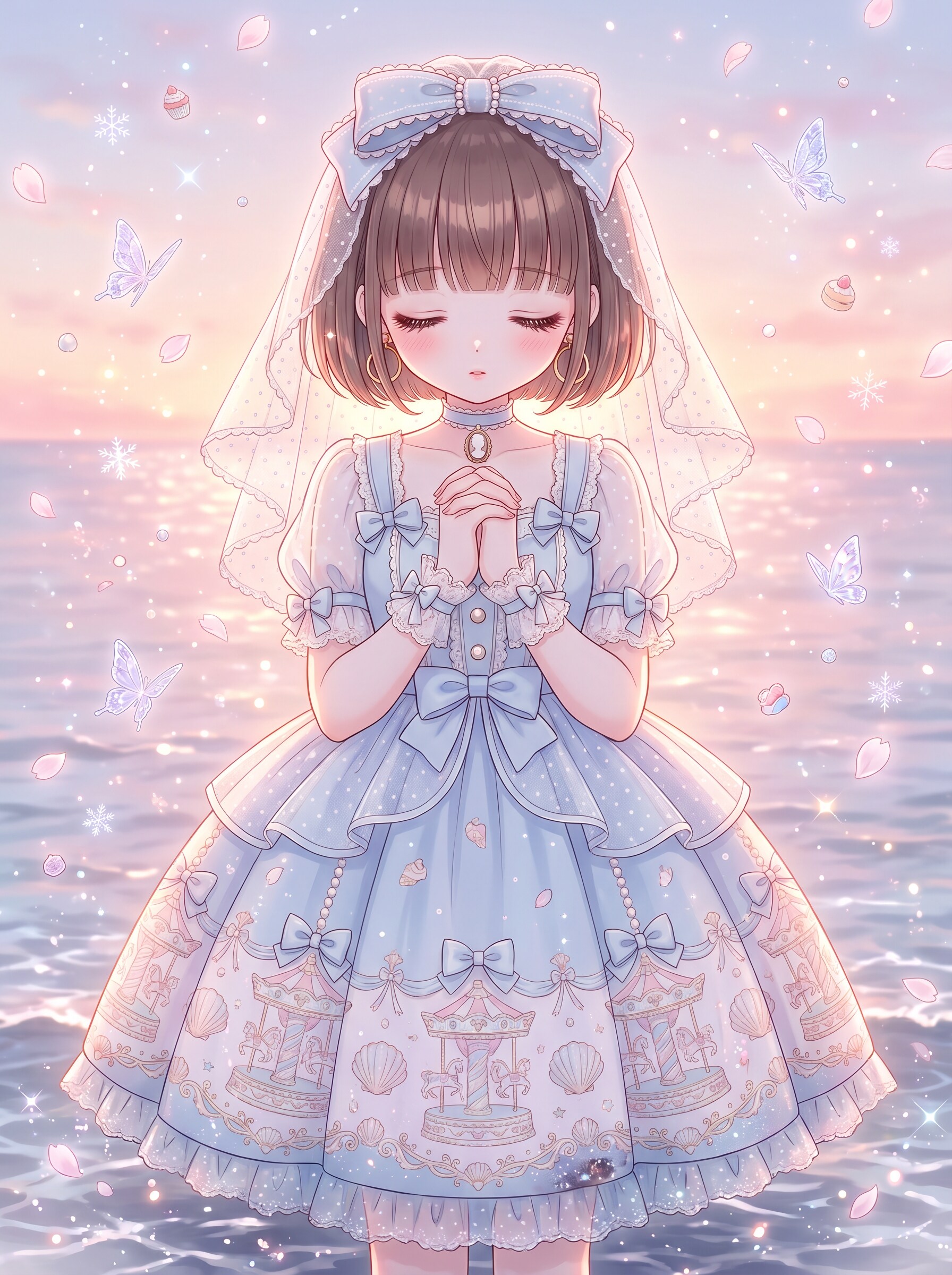 潮騒に祈る少女
