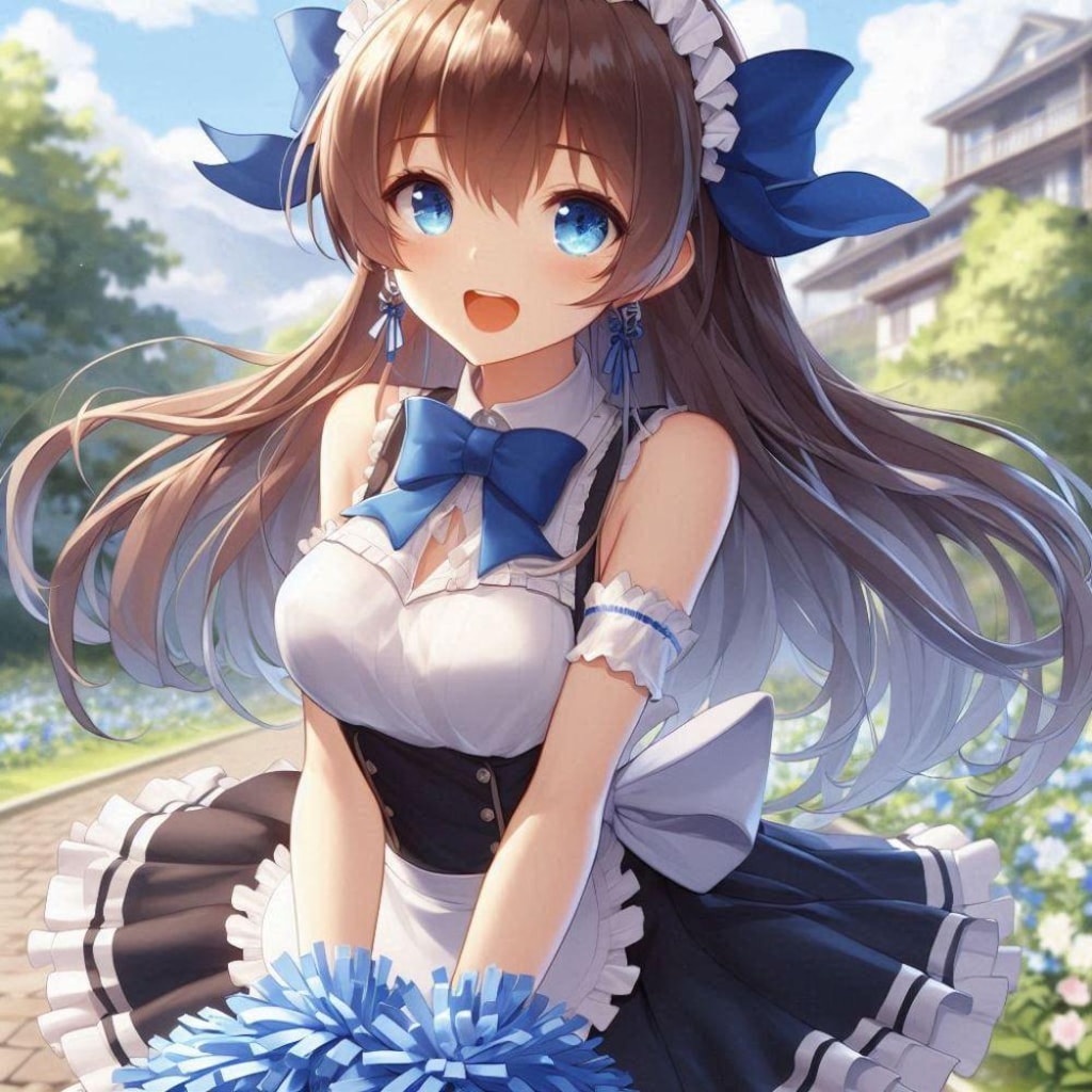 ノースリーブチアリーダーメイドコスプレ人妻達