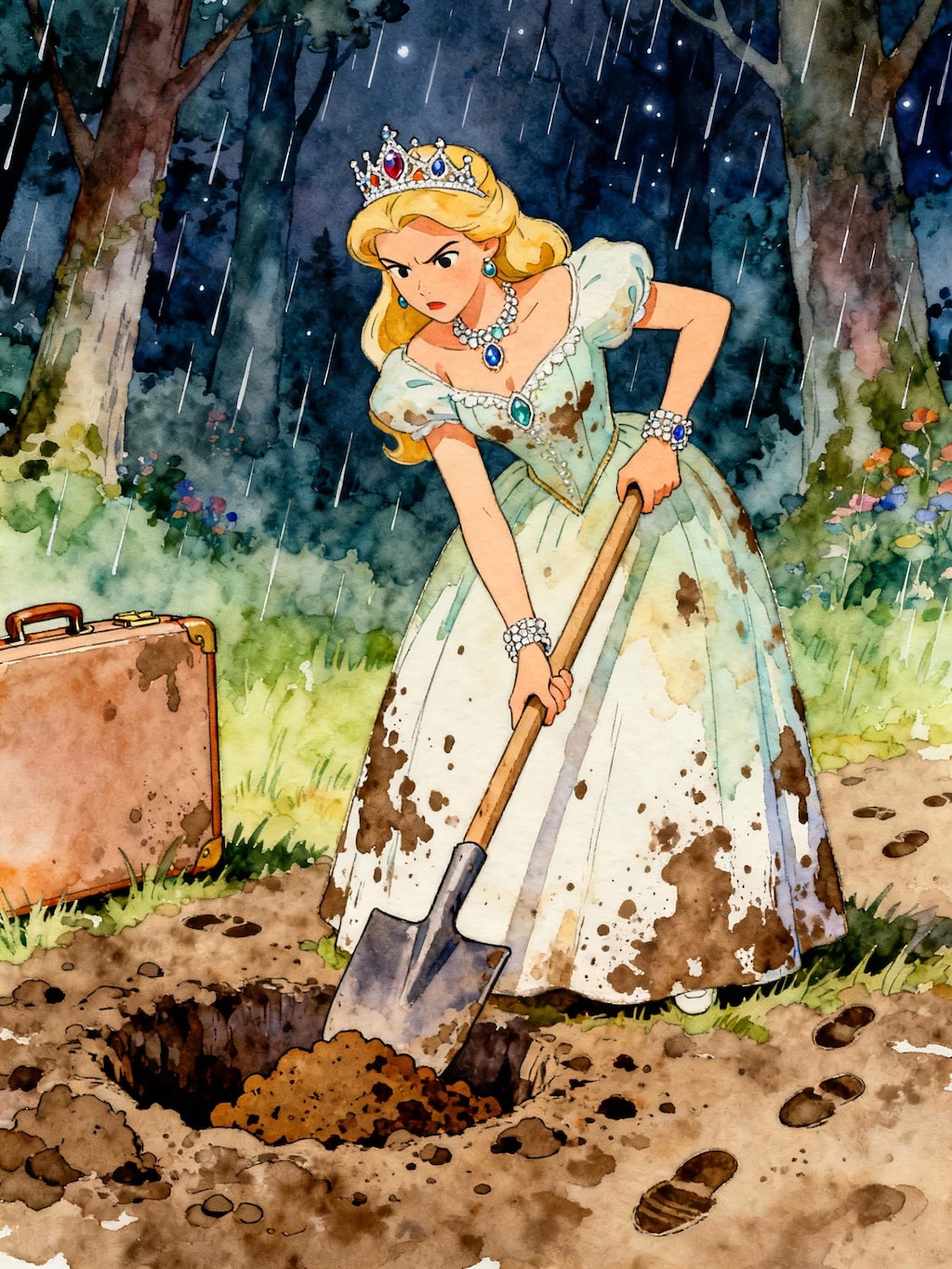 プリンセス天〇の埋蔵金を探しているプリンセス