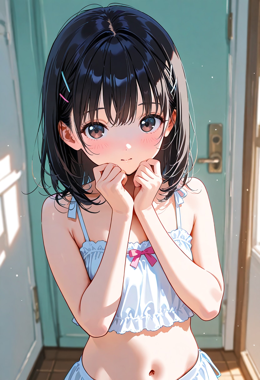 黒髪の美少女(51) | の人気AIイラスト・グラビア