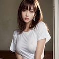 Tシャツ越しの 2枚目