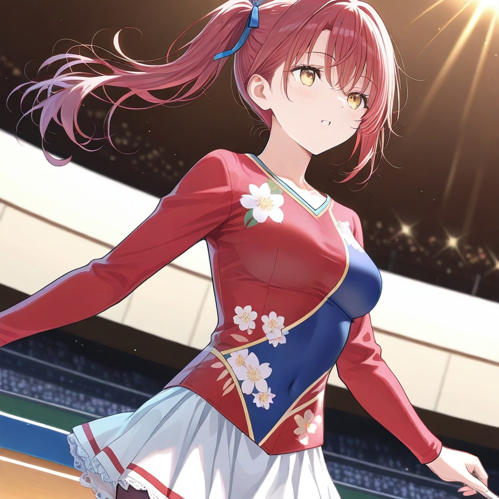 赤毛ちゃん　新体操部②
