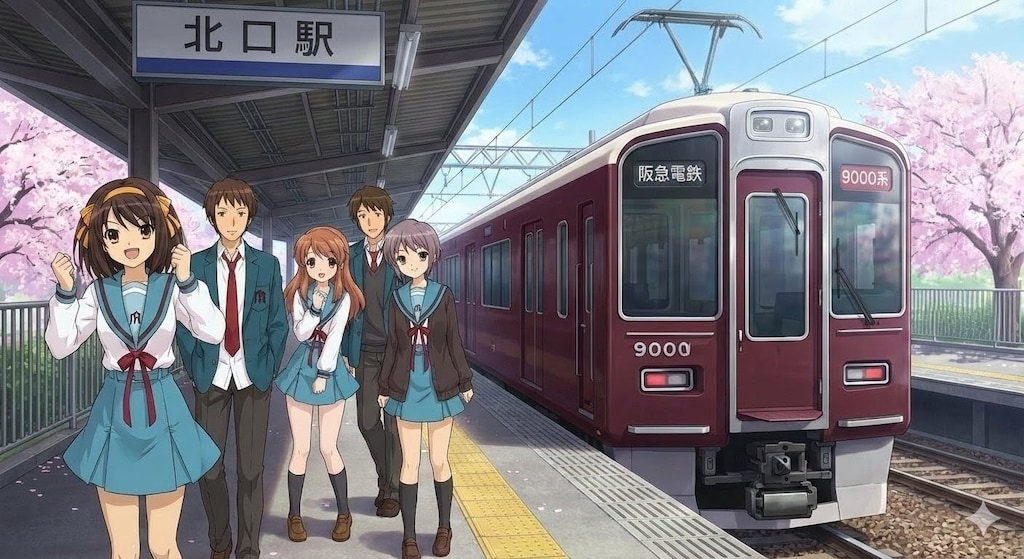 ハルヒと阪急電車