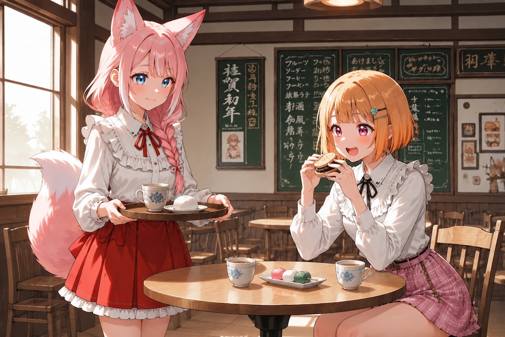 偶然たどり着いた和風喫茶🍡