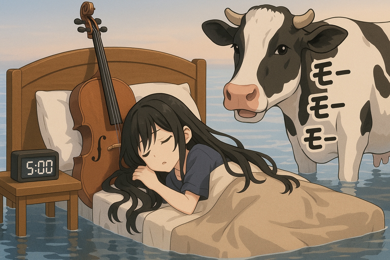 モーニングコール(08/12) | の人気AIイラスト・グラビア