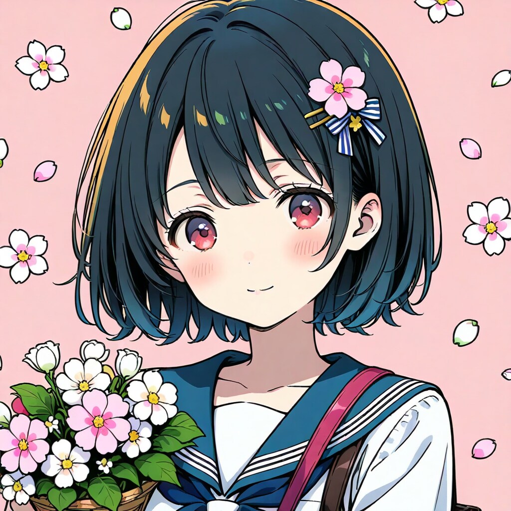 花束 | の人気AIイラスト・グラビア