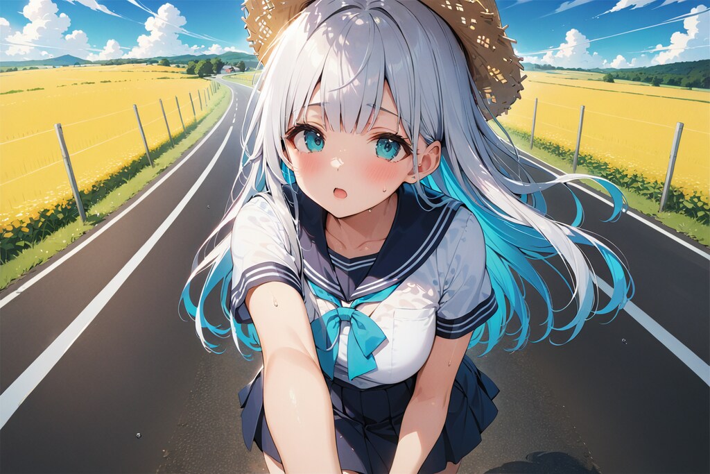 はい！チーズ！　inひまわり畑