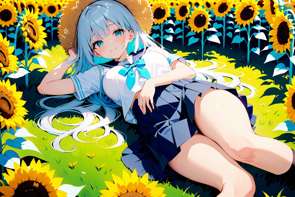 はい！チーズ！　inひまわり畑