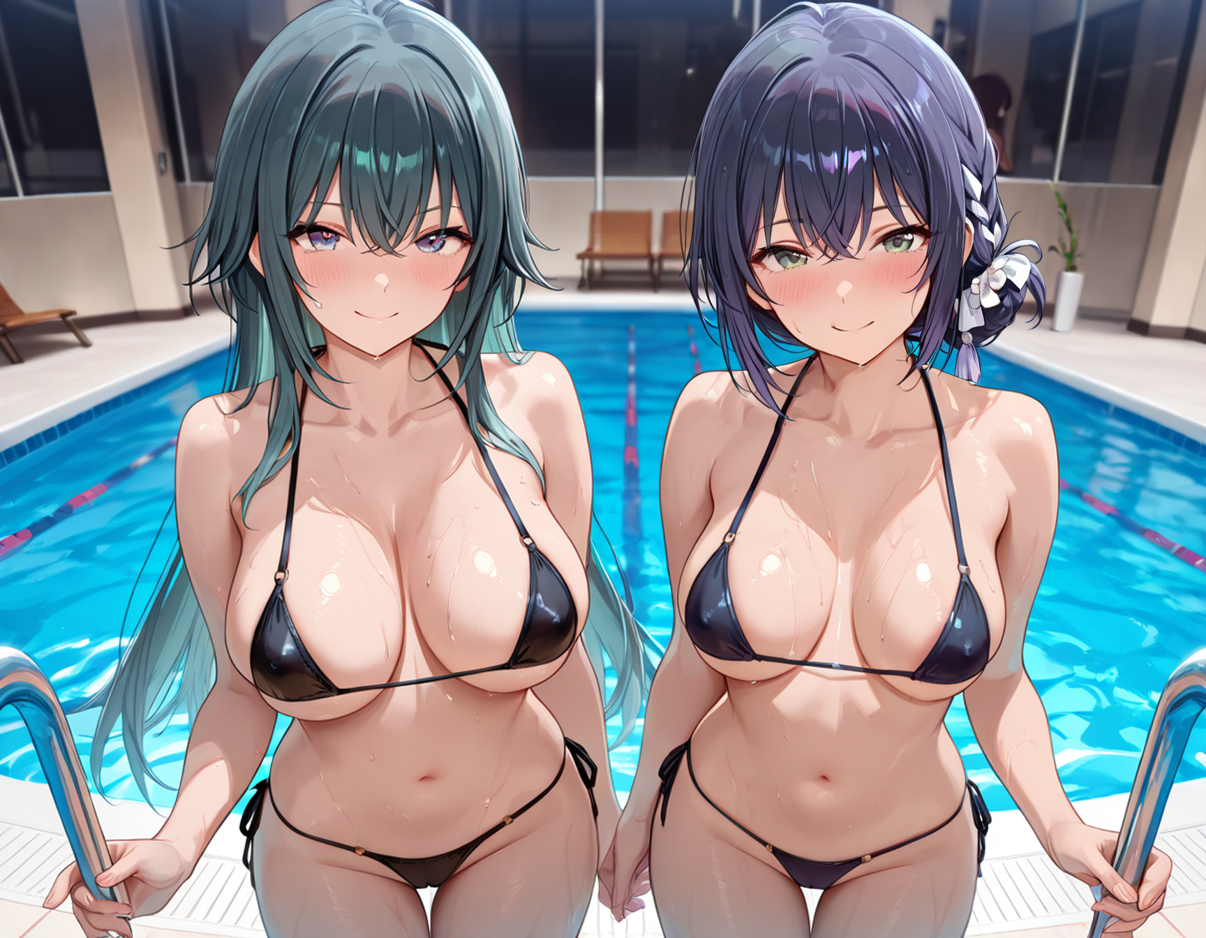 【学マス】手毬・美鈴　マイクロビキニ