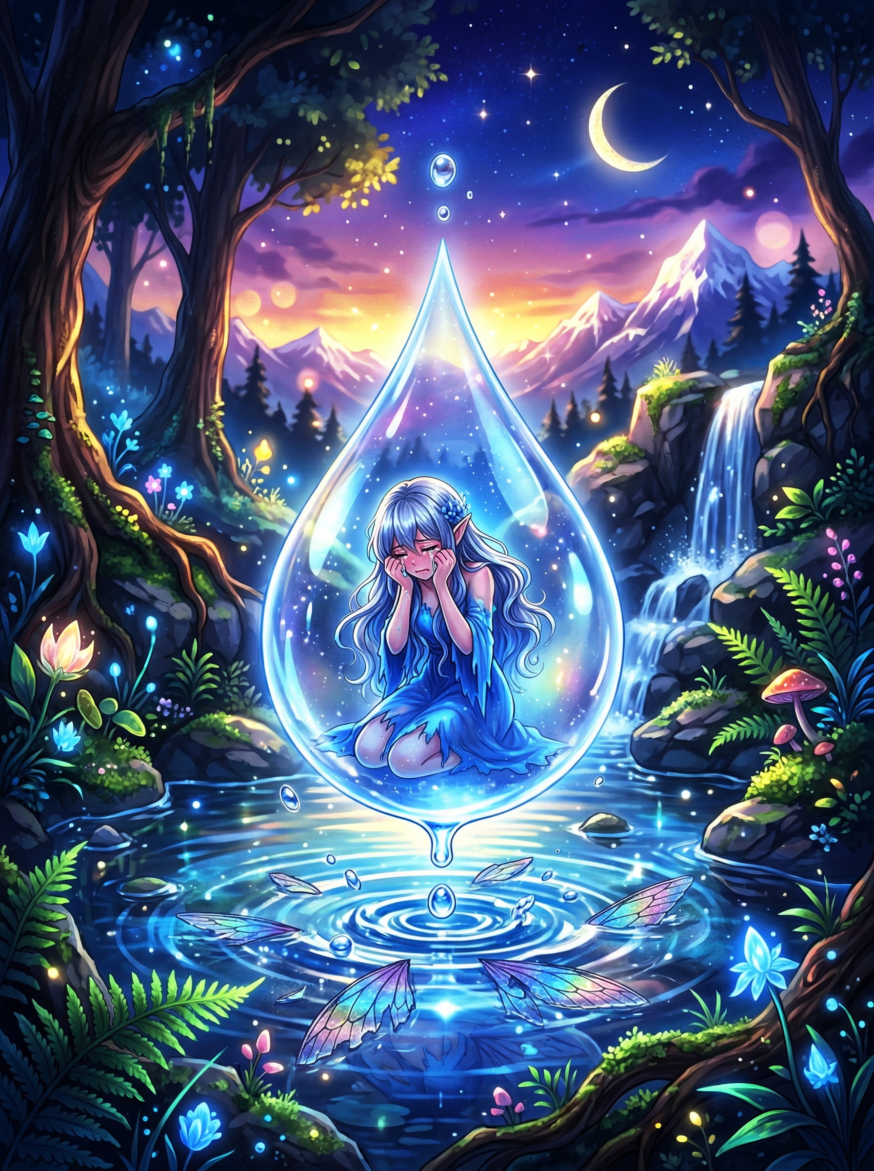 哀しみの妖精 | の人気AIイラスト・グラビア