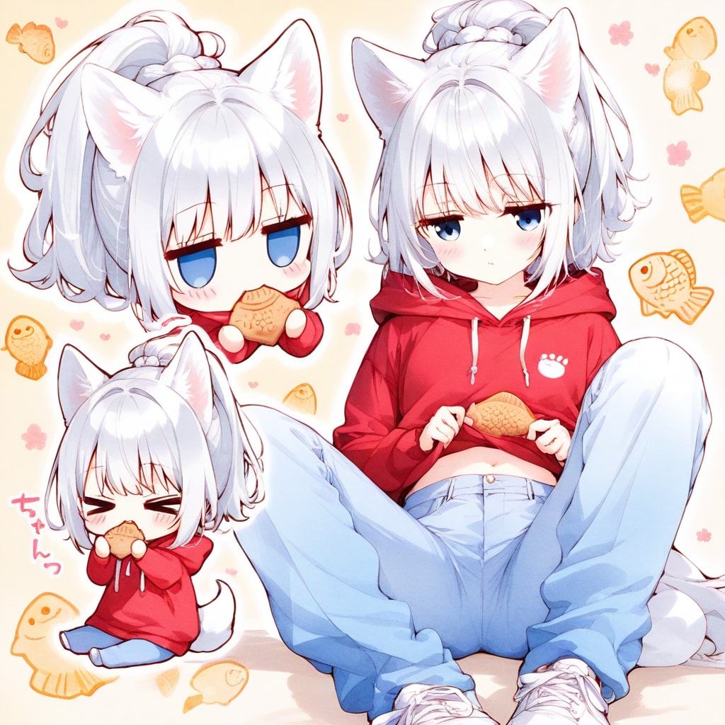 たいやき的なものを食べるよ