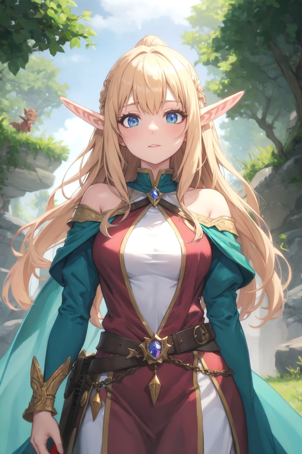 エルフのクリスタル | の人気AIイラスト・グラビア