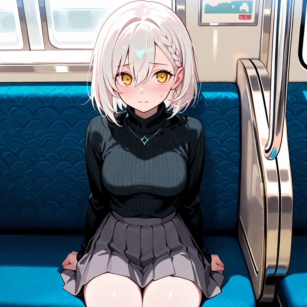 電車内にて