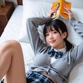 本読む女子 10枚目