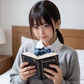 本読む女子 3枚目