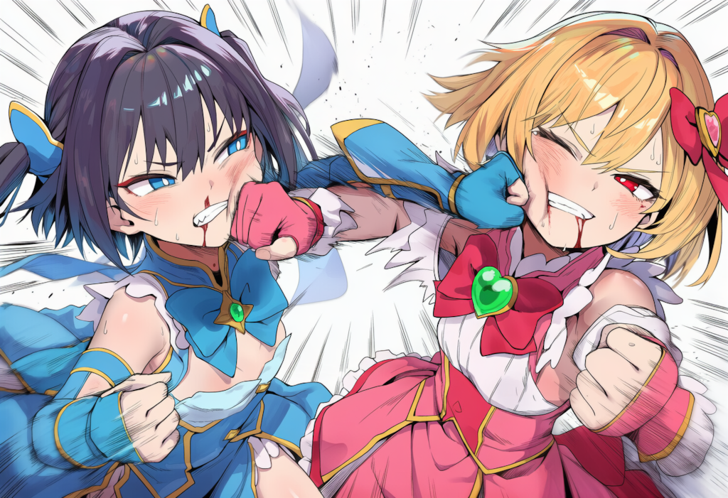 最後は拳で語り合う魔法少女