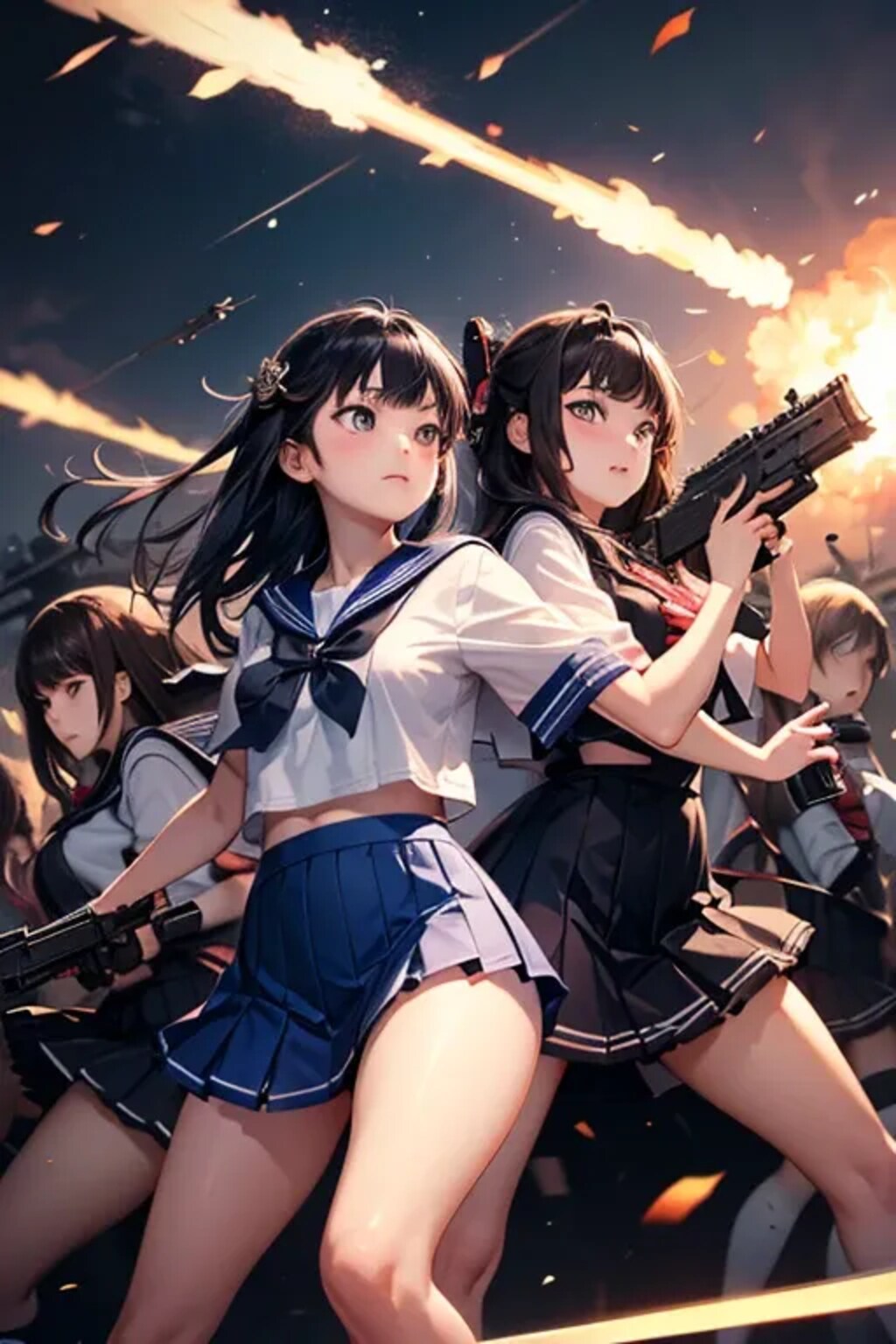 戦う女子高生　１