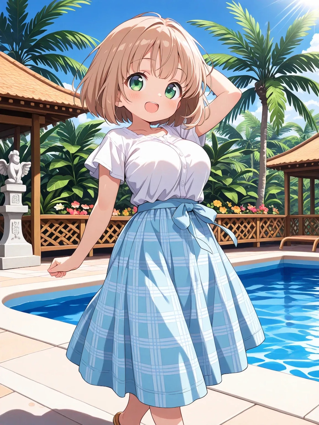 こはるちゃんとアジアンリゾート