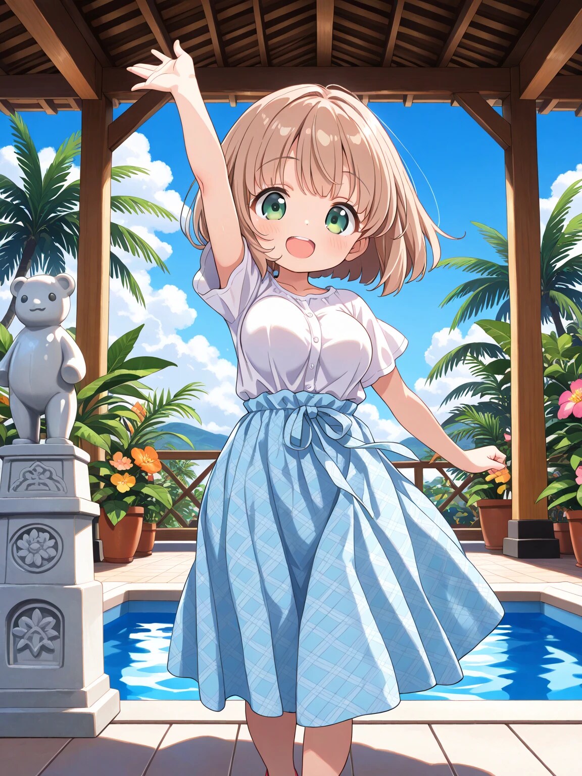 こはるちゃんとアジアンリゾート