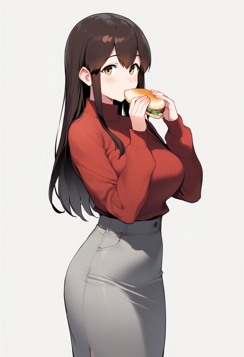 赤城さん　私服