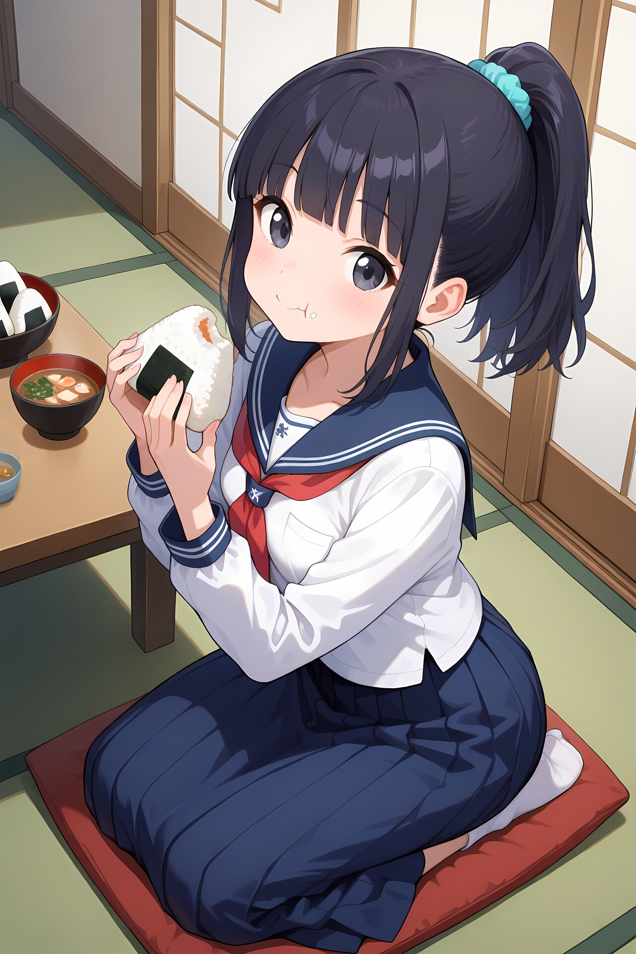 おにぎりと御御御付 | の人気AIイラスト・グラビア