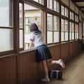 ＪＫ_ねぇ、まだ帰らないの？　うん、先に帰ってていいよ、バイバイ♪ 3枚目