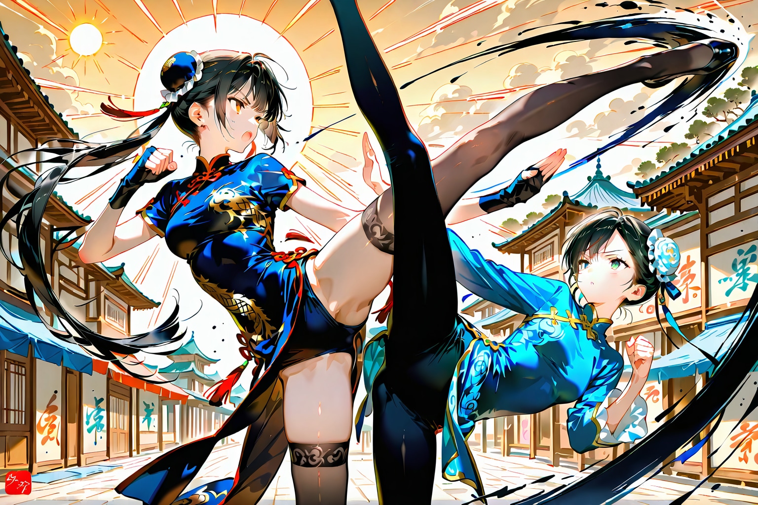 High Kick Girls③
