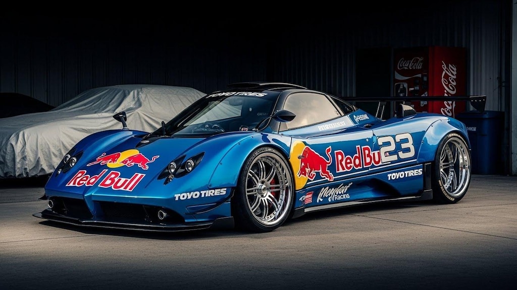 トーヨータイヤレッドブルゾンダのドリ車