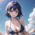 水着の女の子 3枚目