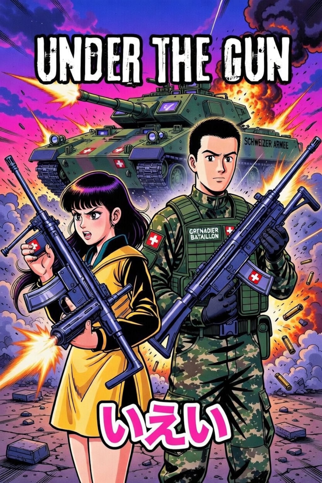 市街戦　UNDER THE　GUN　昭和レトロ80S