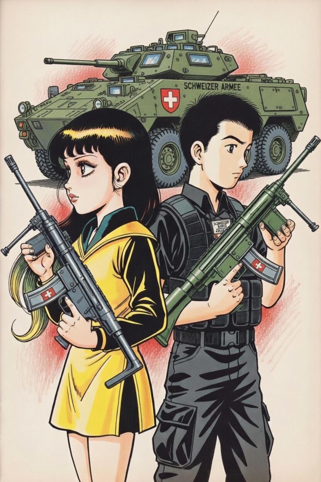 市街戦　UNDER THE　GUN　昭和レトロ80S