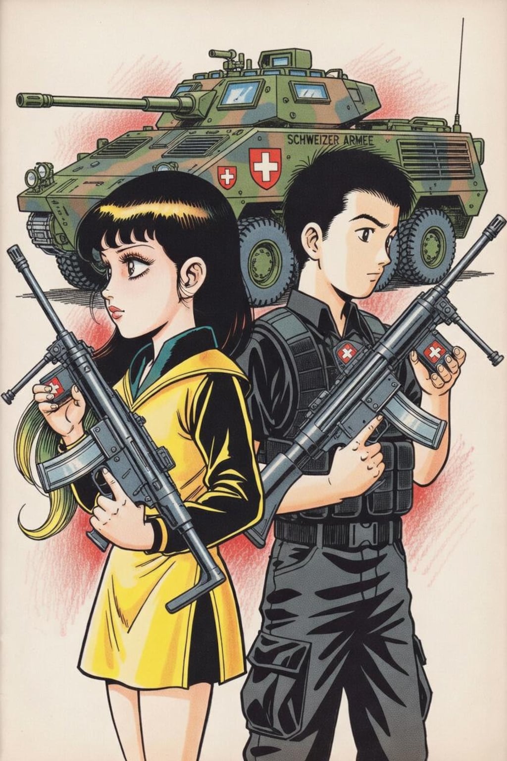 市街戦　UNDER THE　GUN　昭和レトロ80S