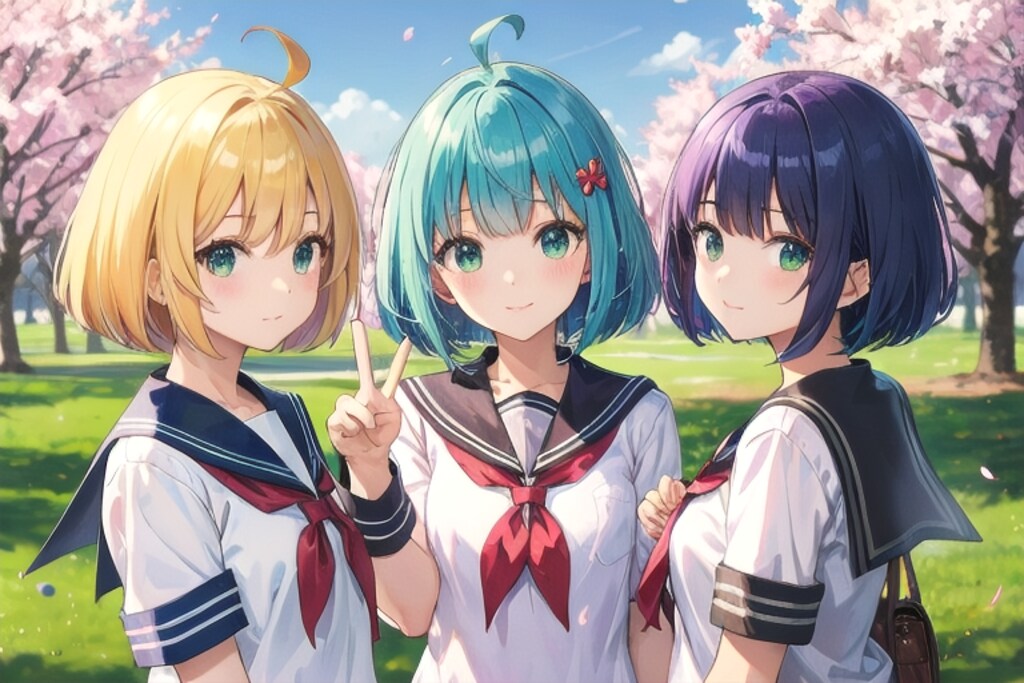 実は結衣ちゃんは三つ子だった！